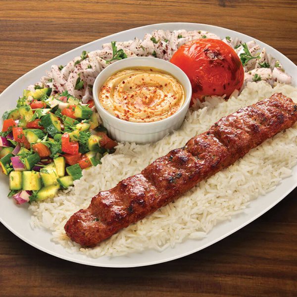 15. Lule Kabob Plate