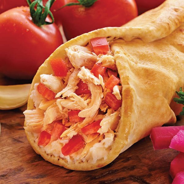 6. Roasted Chicken Wrap